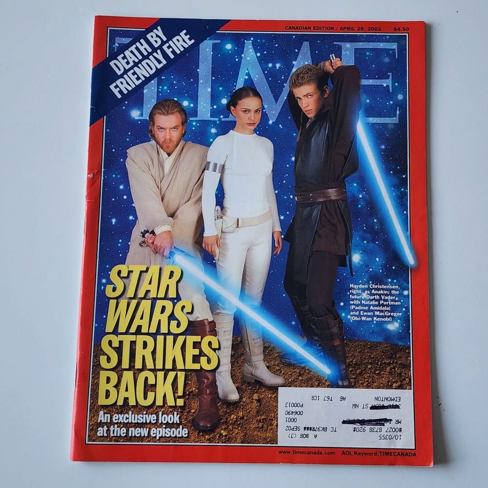 TIME Magazine Star Wars Episode II‎ Attack of the Clones April 29 2002 Canadian